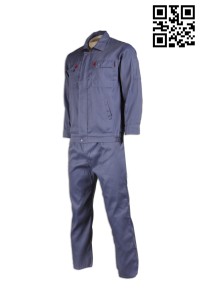 D156 Electromechanical Engineering Uniform Ordering Group Industrial Set Double Breast Bag Homemade Safety Industrial Service Customized Industrial Uniform Center Industrial Uniform Supplier HK